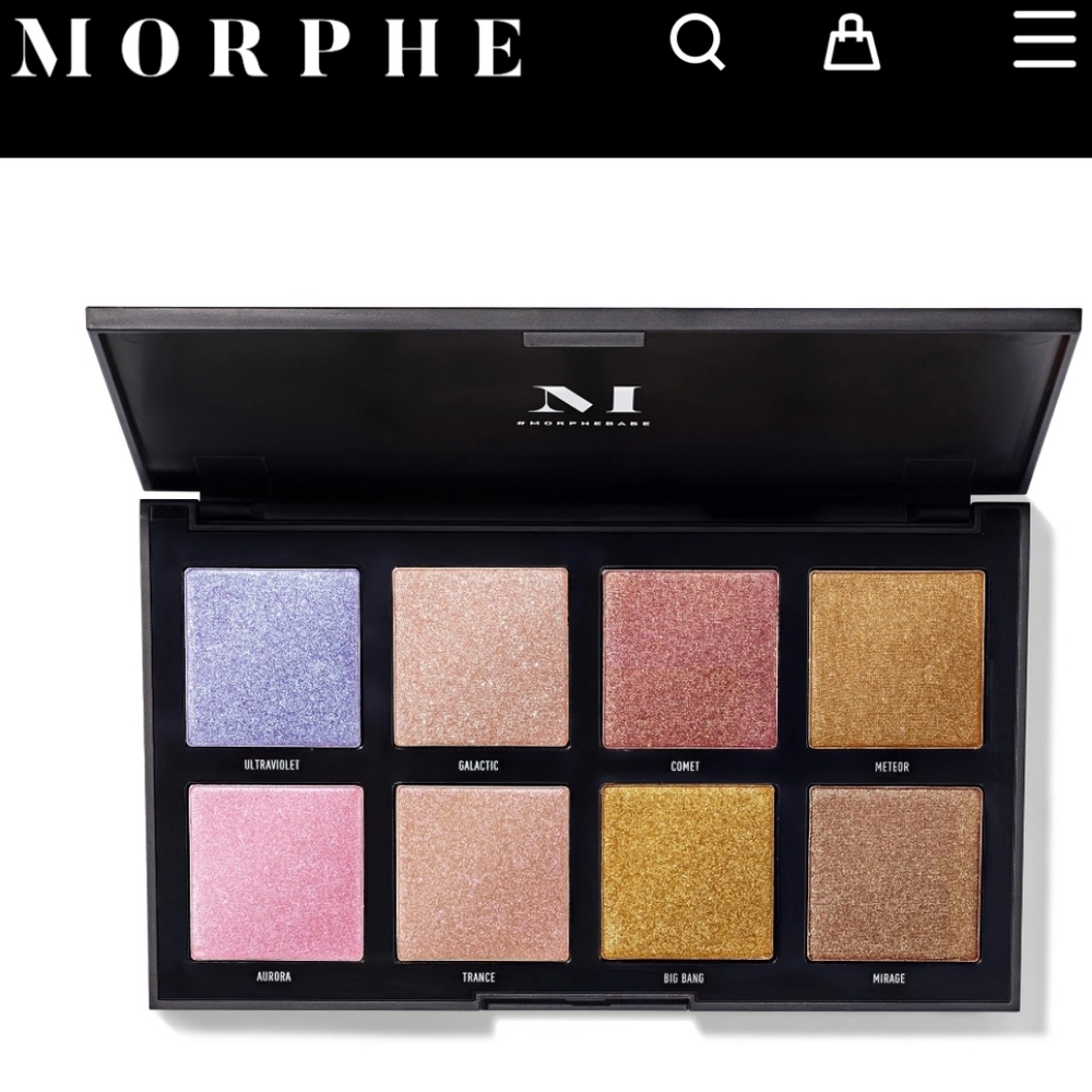 🆕 MORPHE 8S STELLAR IMPACT HIGHLIGHTER PALETTE